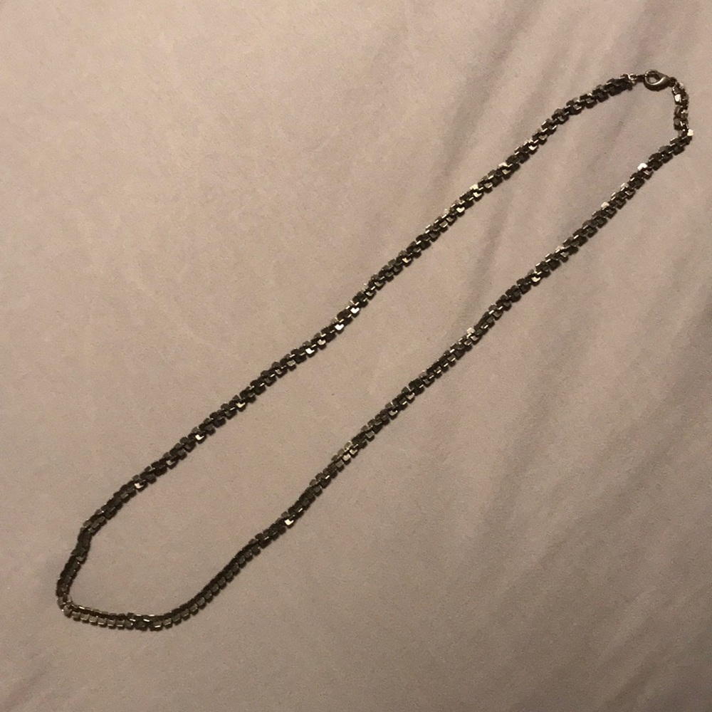 Gunmetal necklace